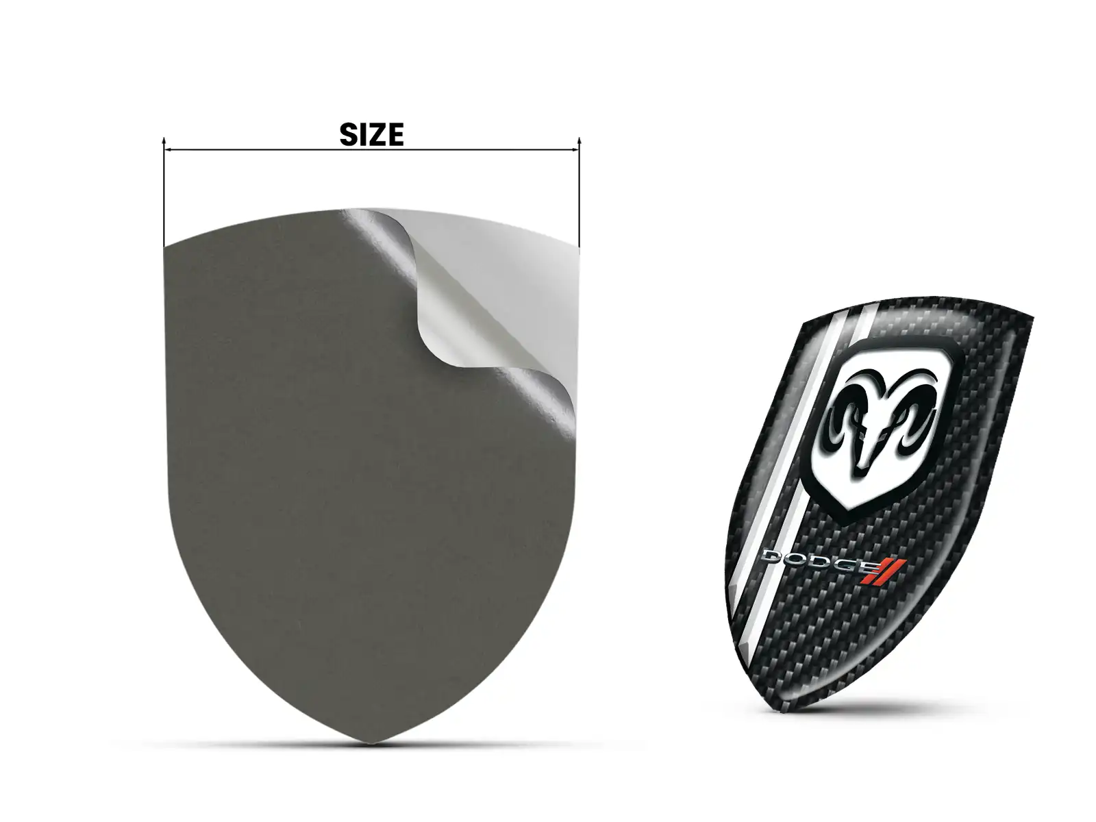 Dodge Logo Als Aufkleber Pro Max Stilvoll Robust Design